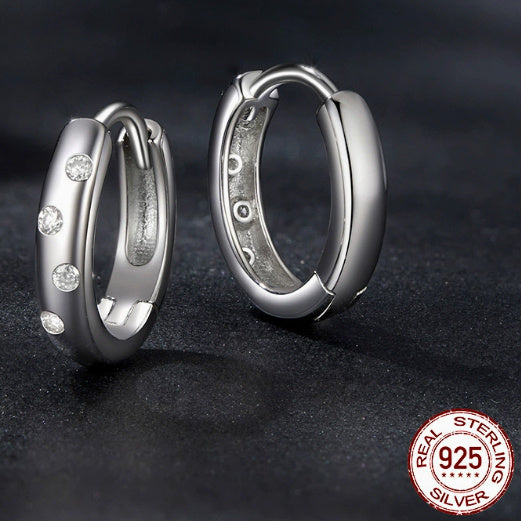 Elegant Orbit Sterling Clips