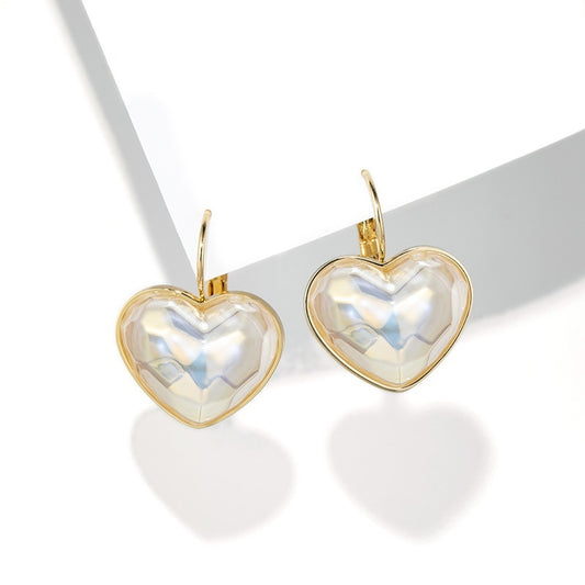 Golden Summer Ear Clips Minimal Metal Charm