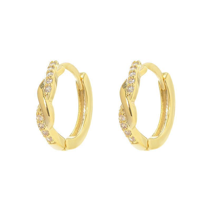 Temperament Interwoven Earrings