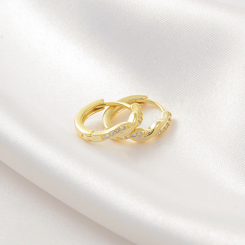 Temperament Interwoven Earrings