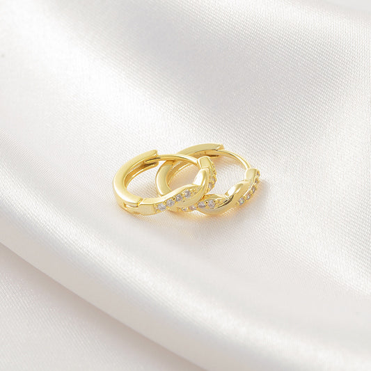 Temperament Interwoven Earrings