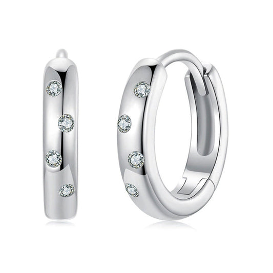 Elegant Orbit Sterling Clips