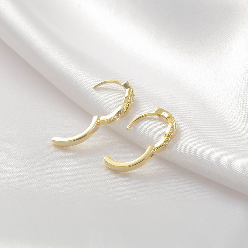 Temperament Interwoven Earrings