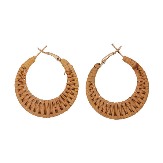 Coastal Charm Wooden Earrings