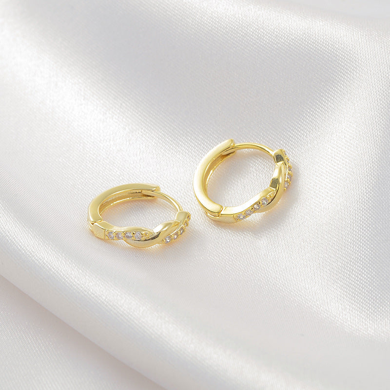 Temperament Interwoven Earrings