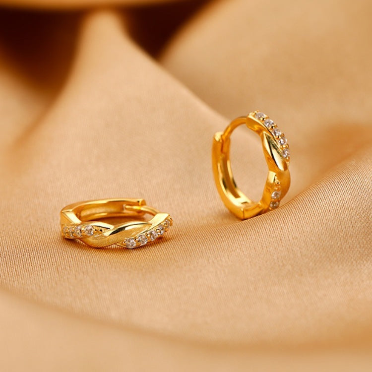 Temperament Interwoven Earrings