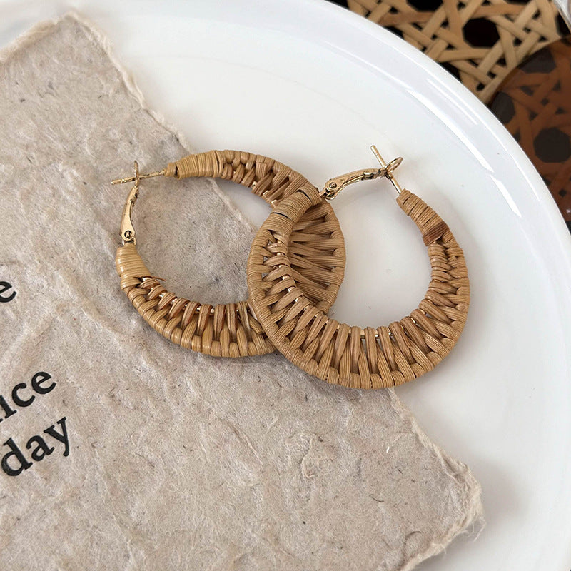 Coastal Charm Wooden Earrings