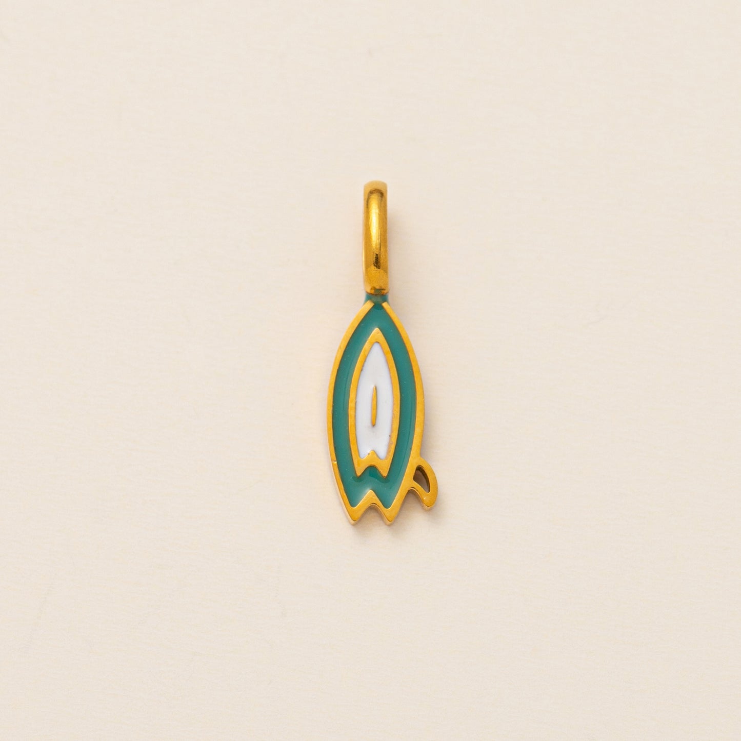 Rainbow Sun Stainless Steel Pendant Charm