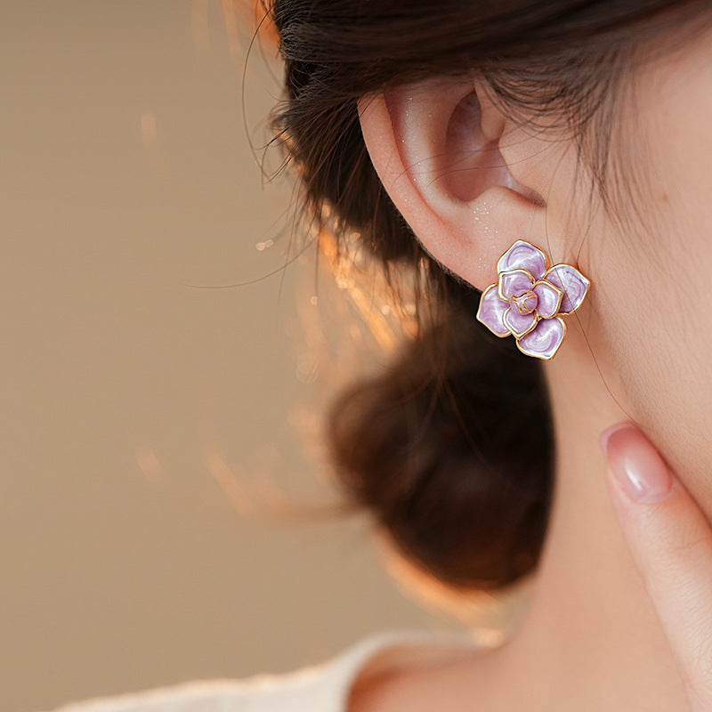Lavender Bloom Earrings